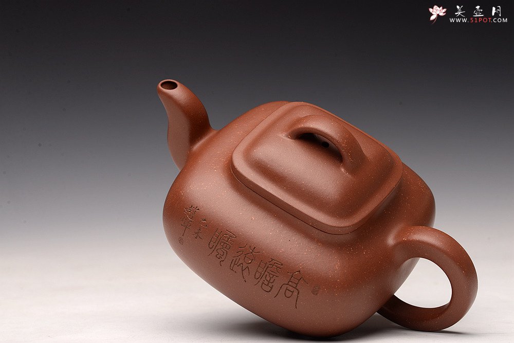 紫砂壶图片：储俊伟乙未年冬精品工力作 雄厚雄劲 高瞻远瞩 全手金砂传炉 赵辉先生文气装饰 - 宜兴紫砂壶网