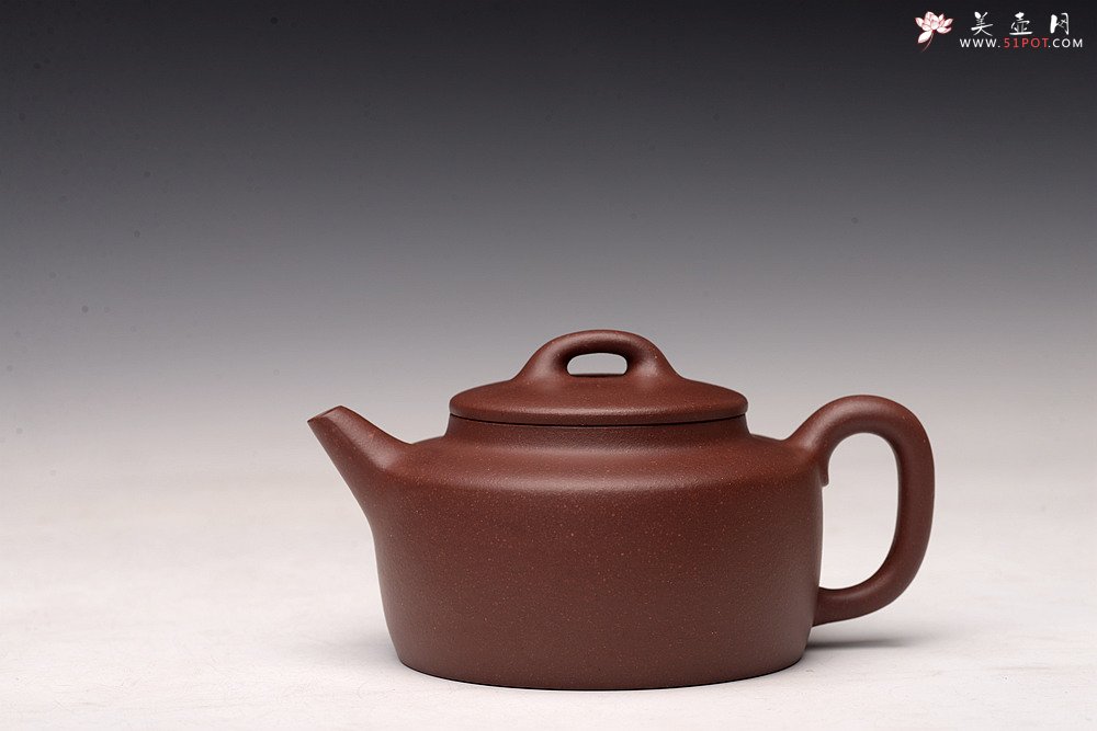 紫砂壶图片：俞欣荣新作 线条简练 大口直流实用 美壶特惠 古韵 - 宜兴紫砂壶网