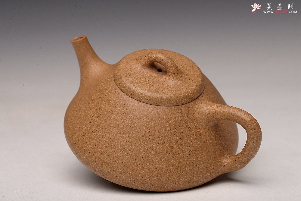 紫砂壶图片：丙申新品 美壶特惠 骨感段泥小石瓢 140cc 岩茶、普洱利器 - 宜兴紫砂壶网