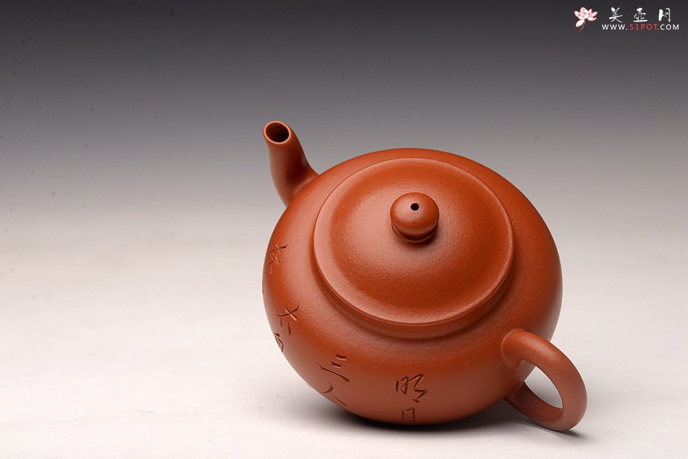 紫砂壶图片：徐亚春全手作品 摹古清味 耐品杀茶利器 清芳  - 宜兴紫砂壶网