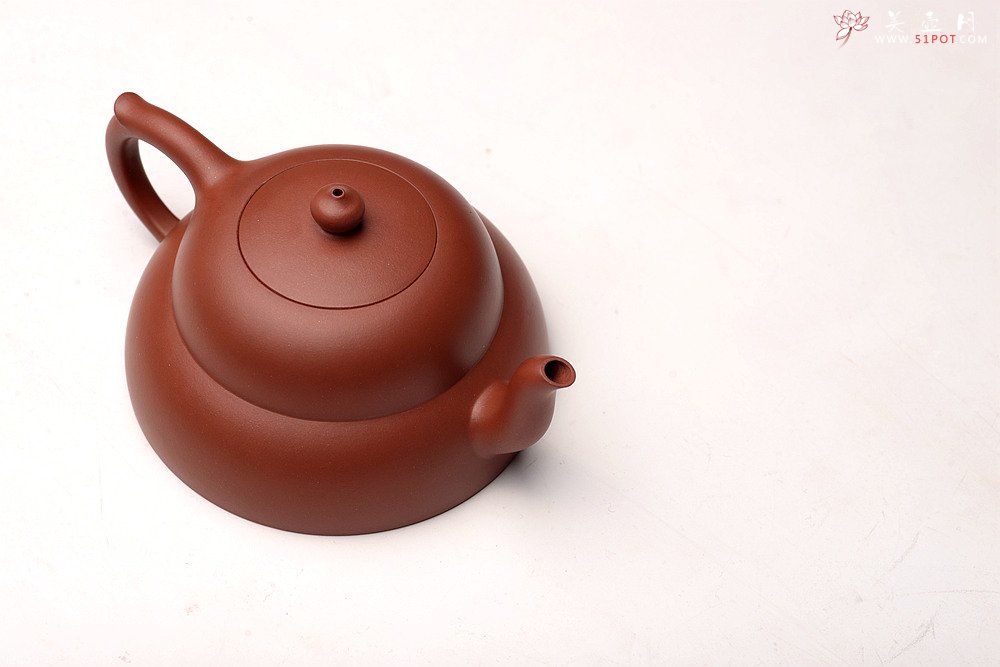 紫砂壶图片：曲峰丙申春 简朴端庄 曼生壶之笠荫 经典传统 做工精致 - 宜兴紫砂壶网