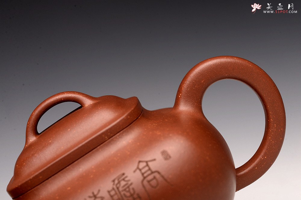 紫砂壶图片：储俊伟乙未年冬精品工力作 雄厚雄劲 高瞻远瞩 全手金砂传炉 赵辉先生文气装饰 - 宜兴紫砂壶网