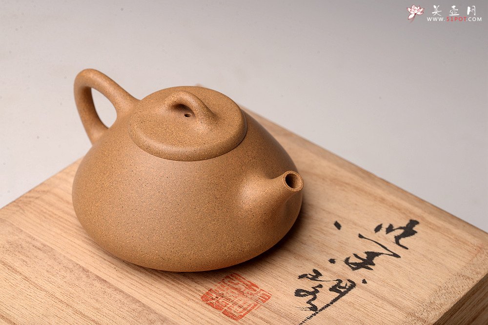 紫砂壶图片：丙申新品 美壶特惠 骨感段泥小石瓢 140cc 岩茶、普洱利器 - 宜兴紫砂壶网