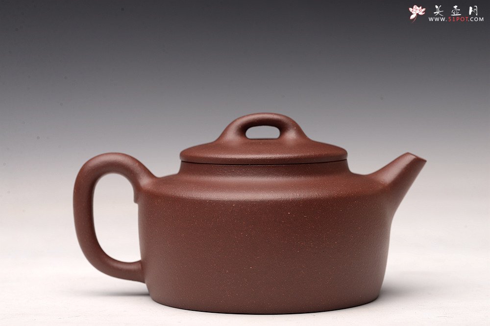 紫砂壶图片：俞欣荣新作 线条简练 大口直流实用 美壶特惠 古韵 - 宜兴紫砂壶网