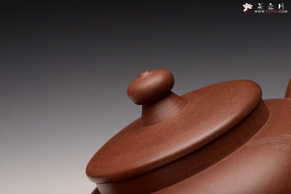 紫砂壶图片： 詹黎明、赵辉强强联合之收藏精品 全手精工 雄厚圆润 大宝相 - 宜兴紫砂壶网