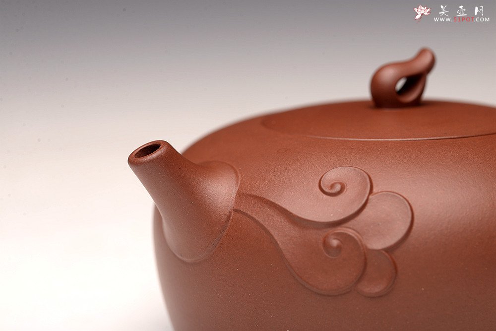 紫砂壶图片：静雅之道 坐看云起时  于洪霞丙申全手慕云 用心创作  - 宜兴紫砂壶网