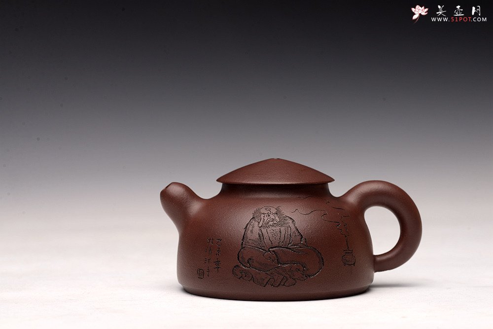 紫砂壶图片：品饮之乐 造型可人~ 悟道小壶 - 宜兴紫砂壶网