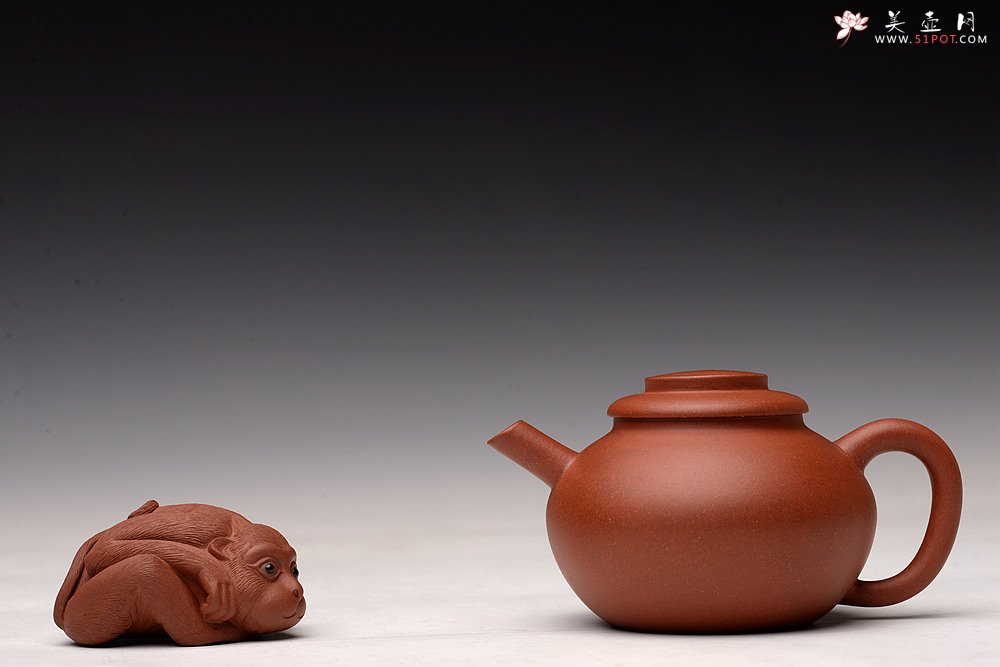 紫砂壶图片：美壶特惠  颇具特色 茶人最爱 古拙巨轮珠 独孔 不锈钢滤网 - 宜兴紫砂壶网