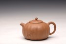 紫砂壶图片：姜建荣全手玩味小南瓜 田园清趣 游心堂主人装饰 - 宜兴紫砂壶网
