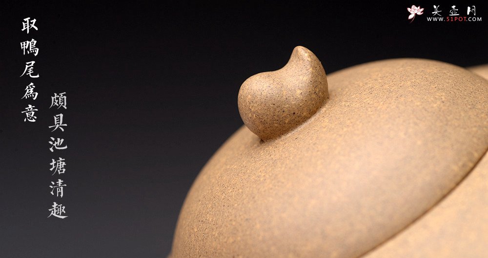 紫砂壶图片：储亚丙申初夏作品 全手秋意 颇具玩味 荷塘清趣 优质本山段 - 宜兴紫砂壶网