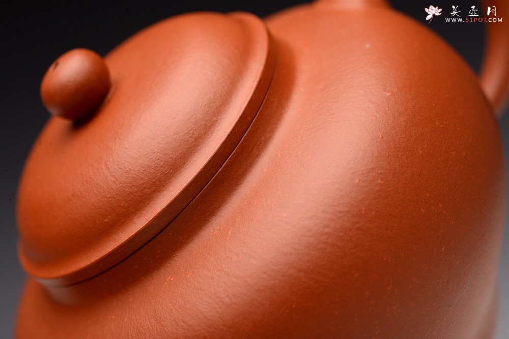 紫砂壶图片：于洪霞丙申春 原创全手作品 朱泥灵龙 秀雅耐品 刹凹仅一只 - 宜兴紫砂壶网