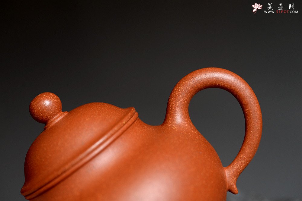 紫砂壶图片：超级实用油润降坡泥之潘壶 手工练泥仅此一把 - 宜兴紫砂壶网