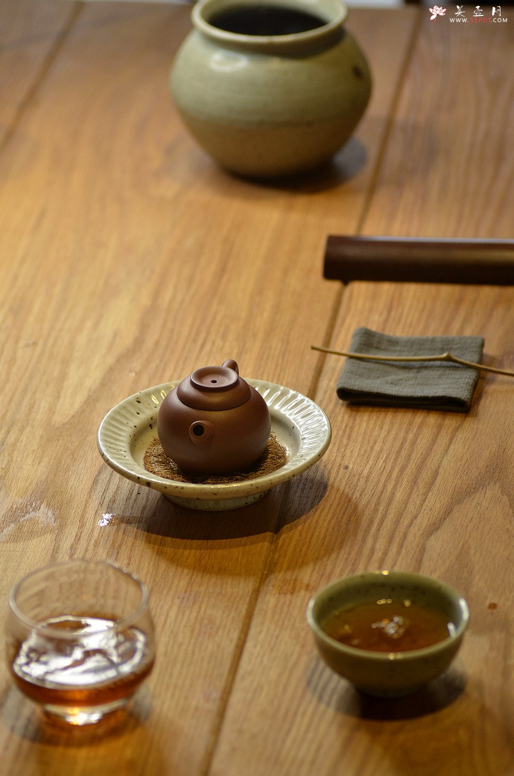 紫砂壶图片：美壶特惠 茶人最爱 古朴小品 实用巨轮  - 宜兴紫砂壶网