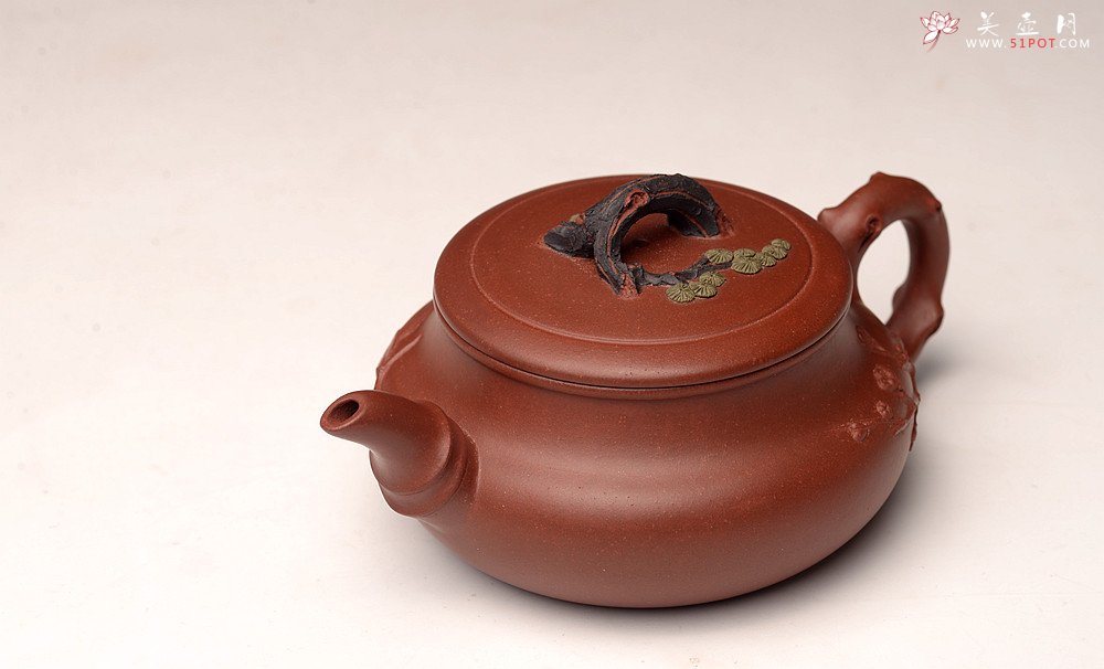 紫砂壶图片：精神 实用花器 三友会聚 地槽青清香 - 宜兴紫砂壶网