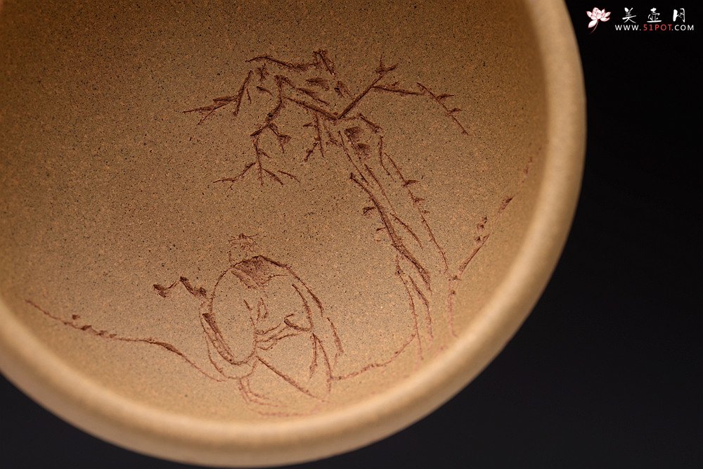 紫砂壶图片：朱牧清 隐士段泥杯 颇具玩味~ - 宜兴紫砂壶网