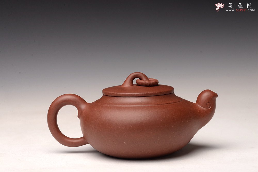 紫砂壶图片：新年特惠 马建鹏新品 造型有趣 大方实用 紫玉 - 宜兴紫砂壶网