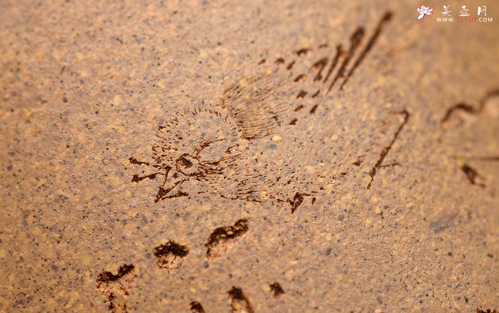 紫砂壶图片：原矿段泥 扳指杯  - 宜兴紫砂壶网