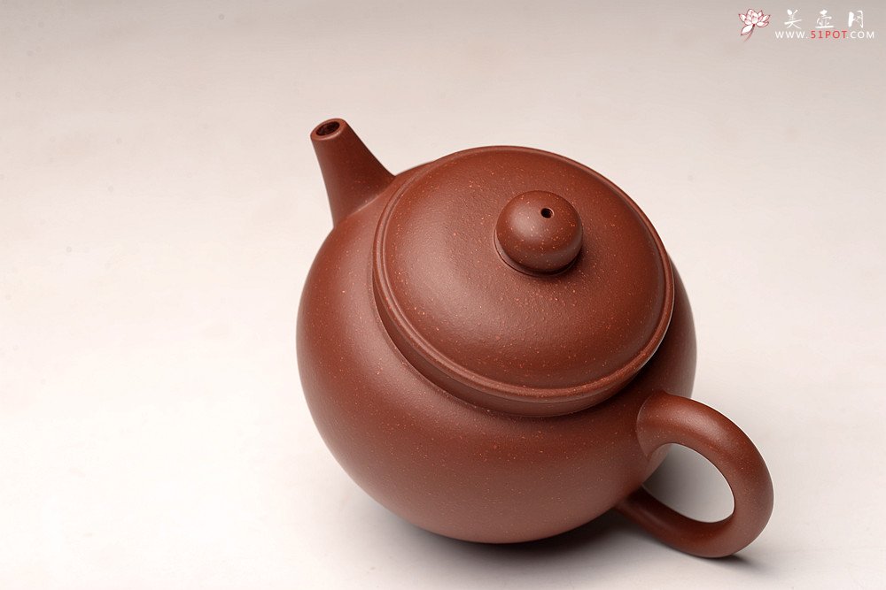 紫砂壶图片：詹黎明丙申初夏全手新作 端庄敦厚 型制耐品～持泡称心　儒行 - 宜兴紫砂壶网