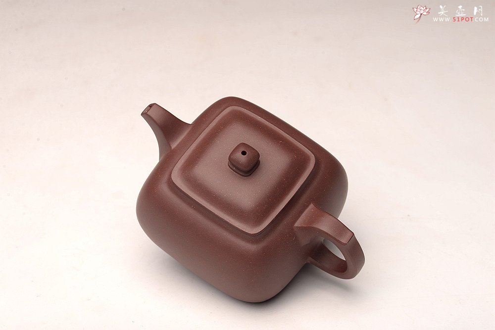 紫砂壶图片：马建鹏作品 美壶特惠 全手坦然 造型大方 - 宜兴紫砂壶网