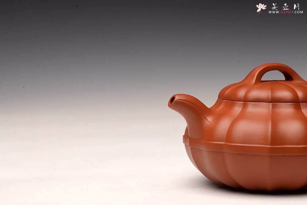 紫砂壶图片：经典作品 合菱 难得佳器 舒展有力 - 宜兴紫砂壶网