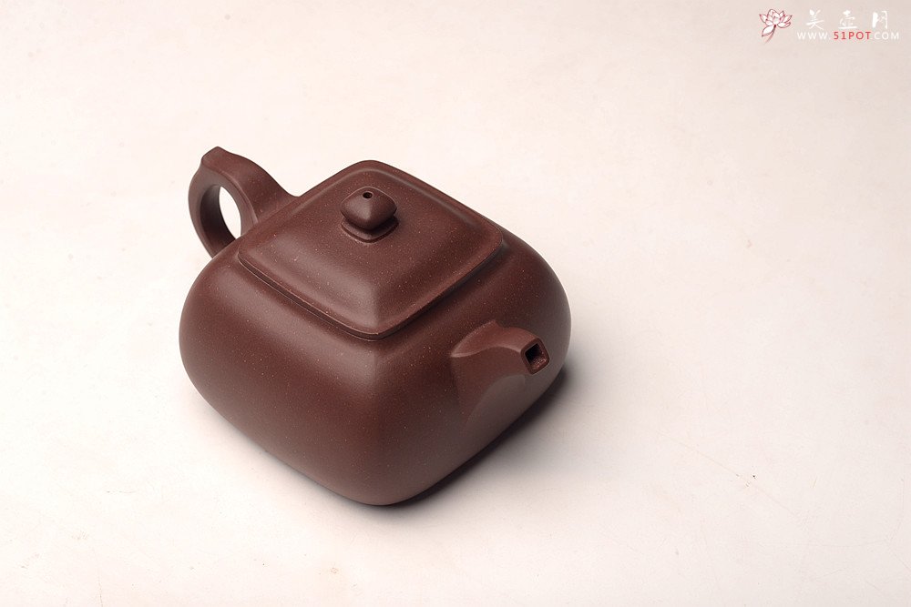紫砂壶图片：马建鹏作品 美壶特惠 全手坦然 造型大方 - 宜兴紫砂壶网