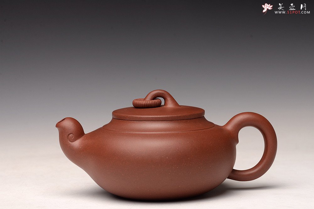 紫砂壶图片：新年特惠 马建鹏新品 造型有趣 大方实用 紫玉 - 宜兴紫砂壶网