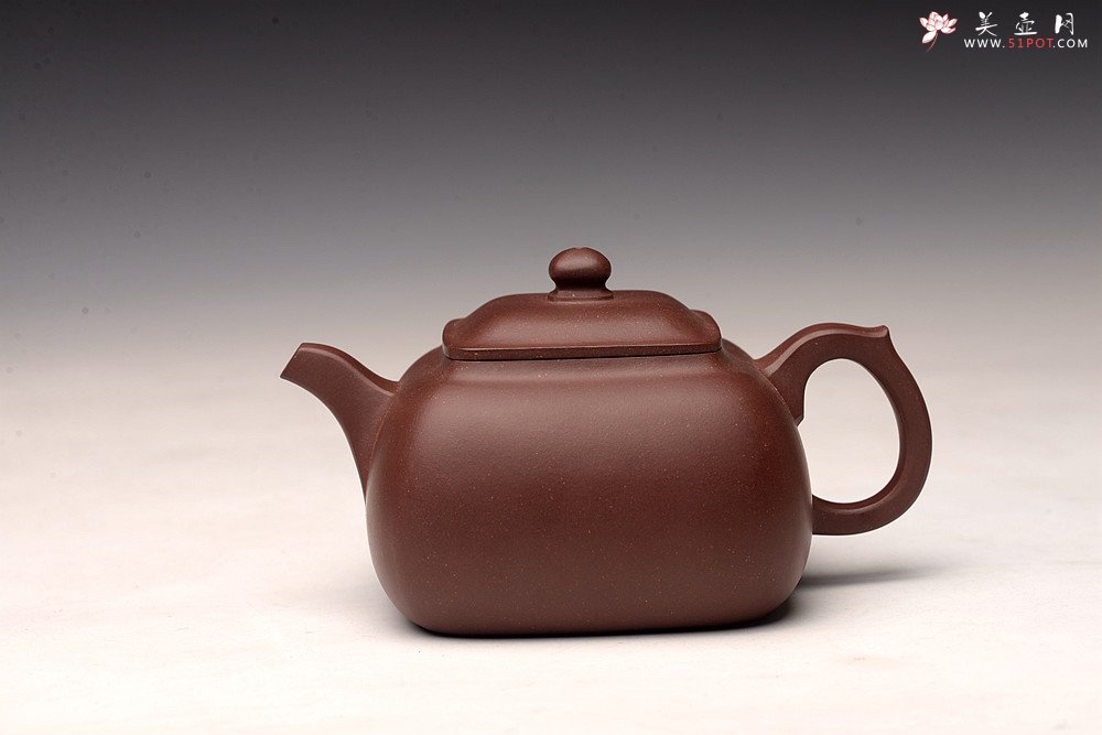 紫砂壶图片：马建鹏作品 美壶特惠 全手坦然 造型大方 - 宜兴紫砂壶网