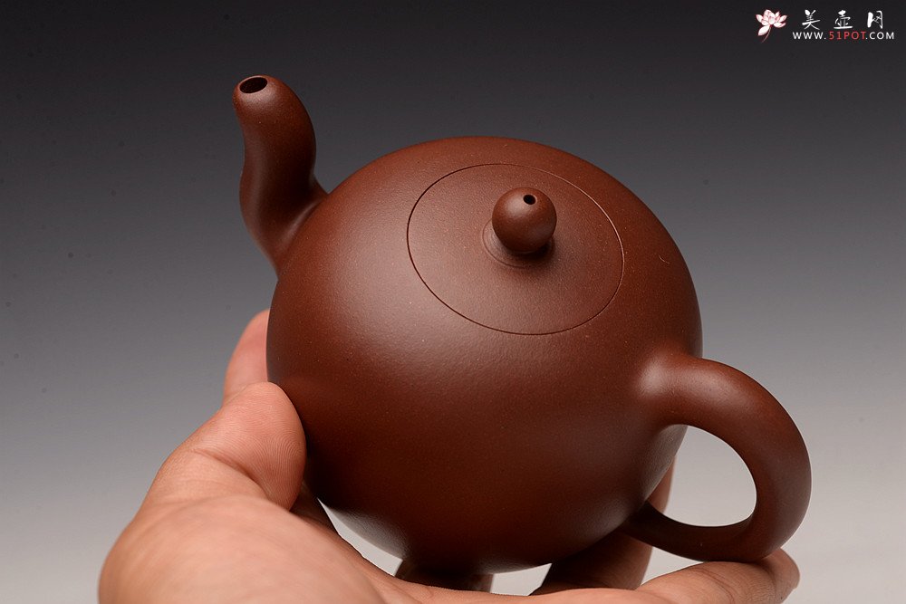 紫砂壶图片：徐正涛丙申夏全手新作 珠圆玉润  精工之作 美人肩 优质底槽青  - 宜兴紫砂壶网