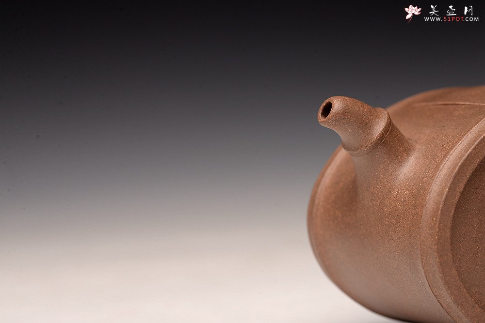 紫砂壶图片：耿其群创意新作 个性演绎 别具意趣  全手清风竹段  - 宜兴紫砂壶网
