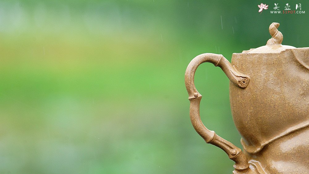 紫砂壶图片：林秀明丙申夏全手原创 摹竹韵寓隐逸之风  隐逸 养怡之福可得永年 - 宜兴紫砂壶网