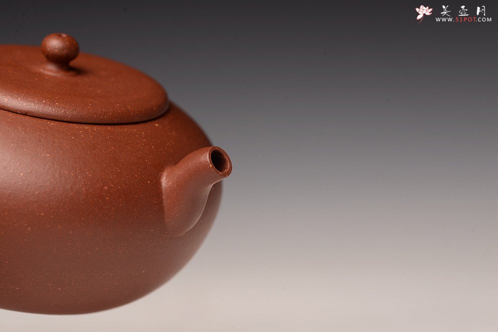 紫砂壶图片：美壶特惠 钱浩丙申全手新作 颇具玩味~ 大口平底 鼓趣 - 宜兴紫砂壶网