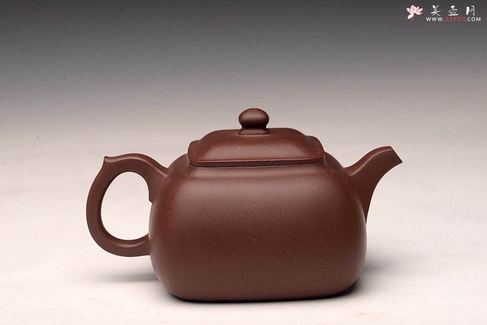 紫砂壶图片：马建鹏作品 美壶特惠 全手坦然 造型大方 - 宜兴紫砂壶网