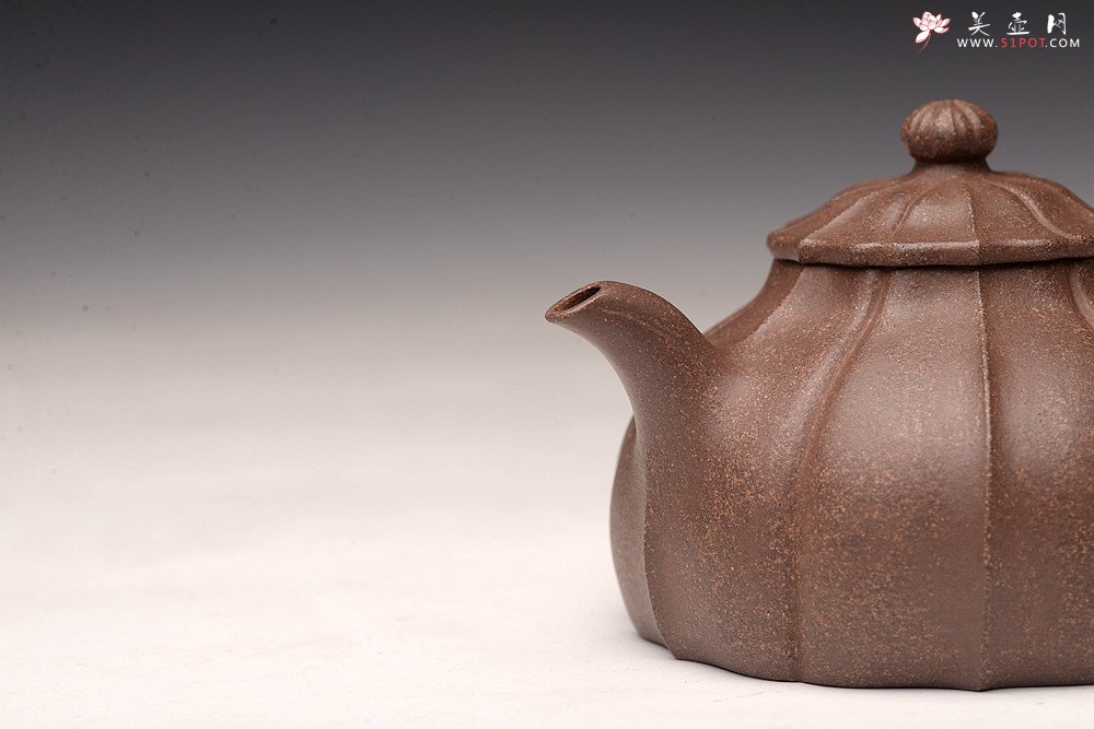 紫砂壶图片：周斌丙申夏全手新作 文气素雅  筋囊器 伴月 - 宜兴紫砂壶网