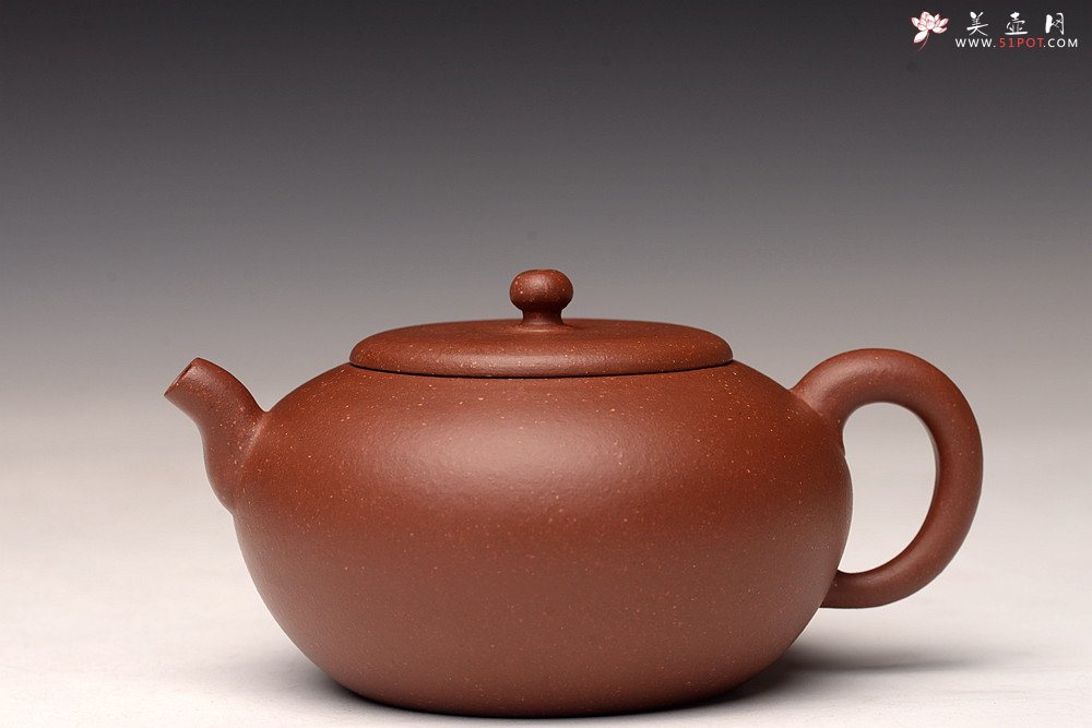 紫砂壶图片：美壶特惠 钱浩丙申全手新作 颇具玩味~ 大口平底 鼓趣 - 宜兴紫砂壶网