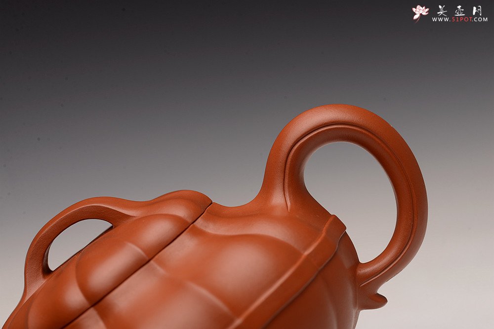 紫砂壶图片：经典作品 合菱 难得佳器 舒展有力 - 宜兴紫砂壶网