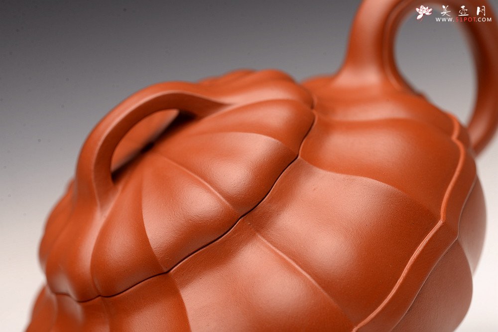 紫砂壶图片：经典作品 合菱 难得佳器 舒展有力 - 宜兴紫砂壶网