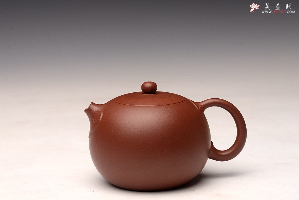 紫砂壶图片：深情连连 敦厚可人 有性格的全手嵌盖如意西施o(∩_∩)o  - 宜兴紫砂壶网