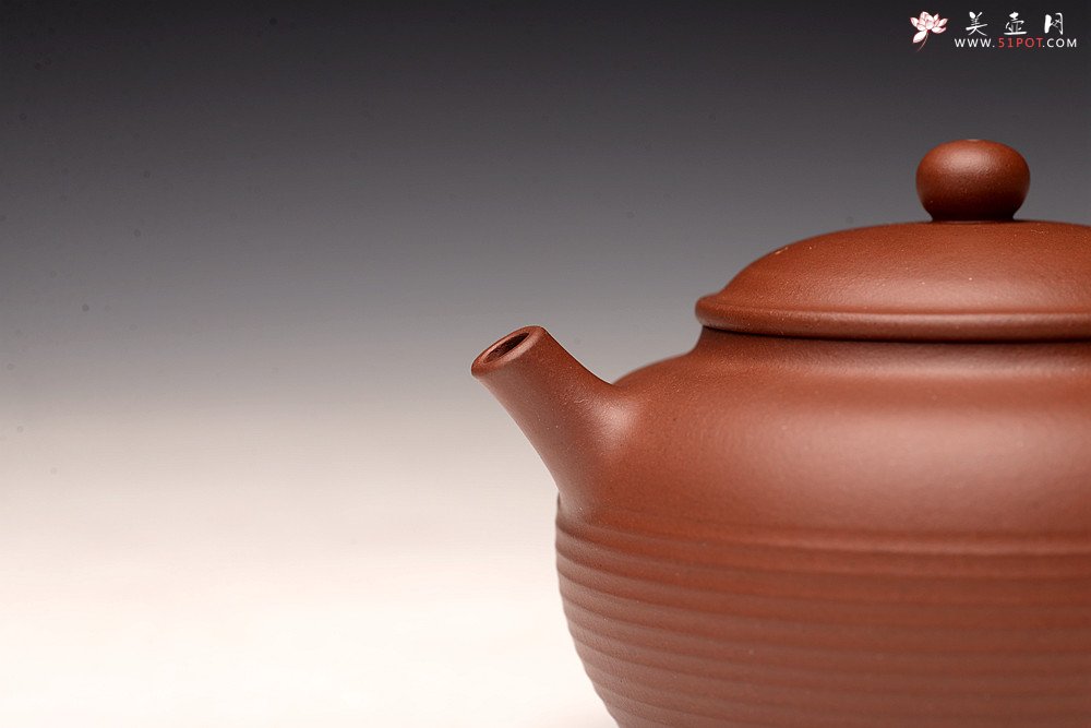 紫砂壶图片：于洪霞丙申夏全手作品 饱满圆润 率真线韵~ 做工精致 怡圆套组 - 宜兴紫砂壶网