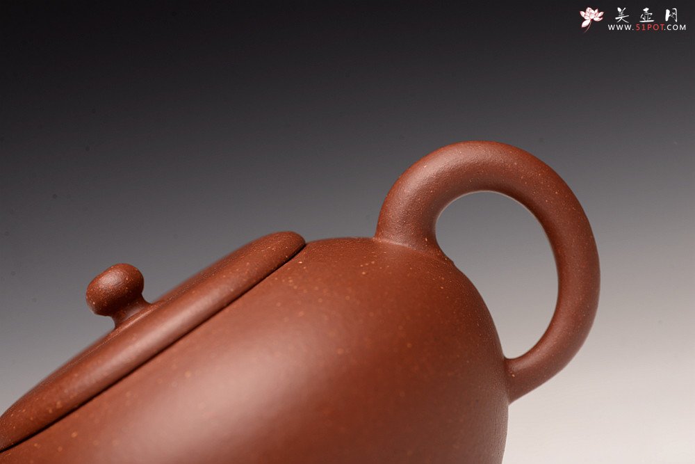 紫砂壶图片：美壶特惠 钱浩丙申全手新作 颇具玩味~ 大口平底 鼓趣 - 宜兴紫砂壶网