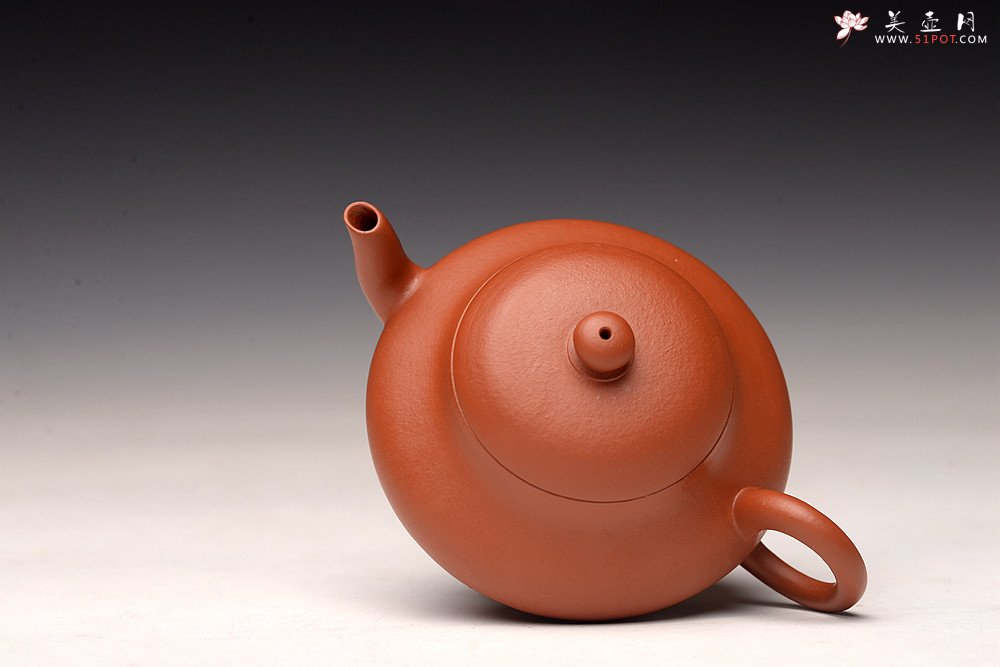 紫砂壶图片：徐亚春新作 韵味十足 娇小可人 优质朱泥~全手梨形  - 宜兴紫砂壶网