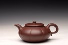 紫砂壶图片：陈进丙申初夏全手新作 筋囊器型 难度之大 端庄优雅 秋蕾 - 宜兴紫砂壶网