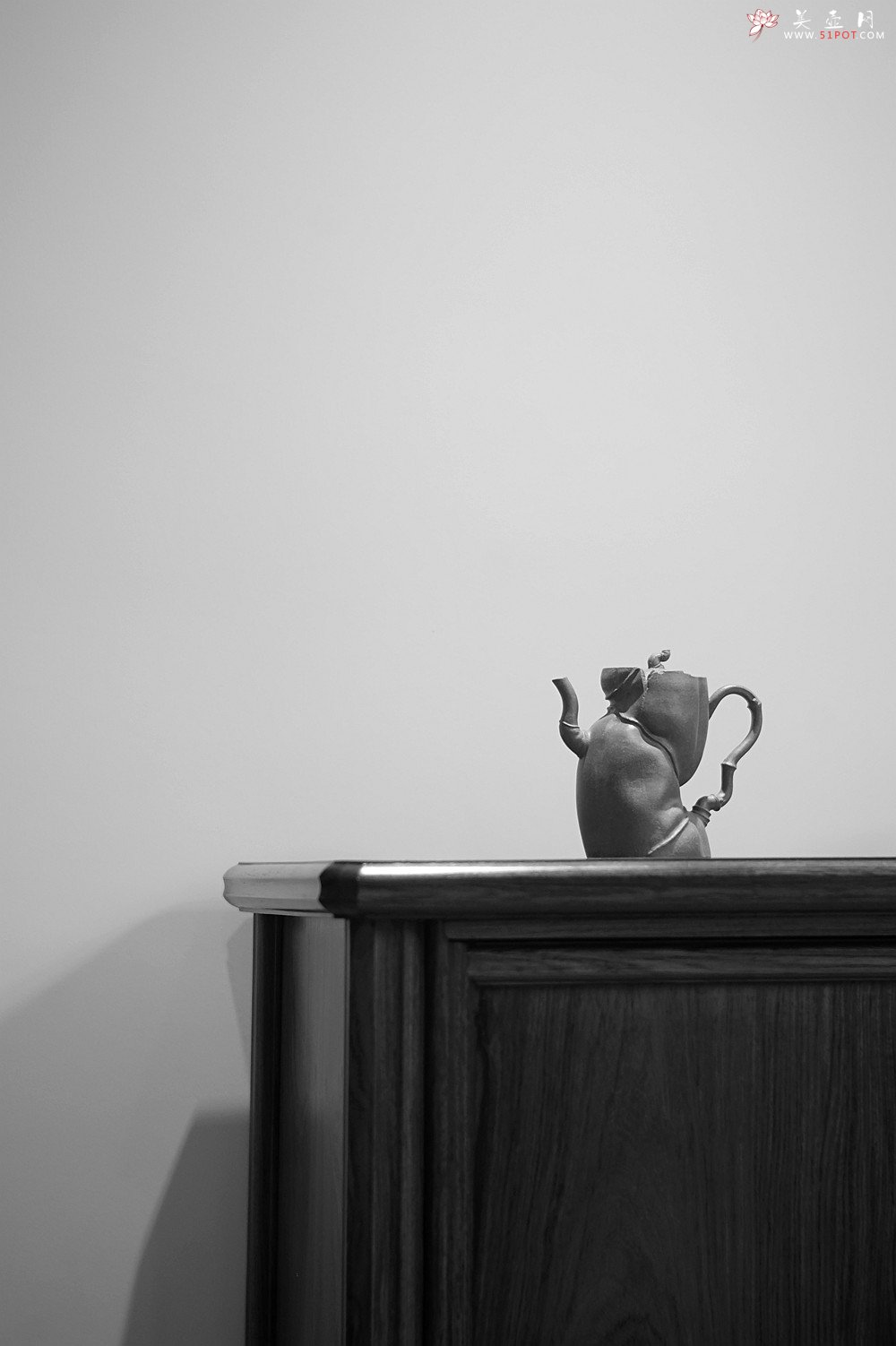 紫砂壶图片：林秀明丙申夏全手原创 摹竹韵寓隐逸之风 隐逸二式 养怡之福可得永年 - 宜兴紫砂壶网