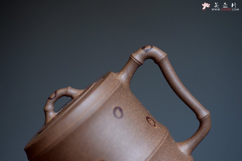 紫砂壶图片：储亚丙申夏全手新作 小秀竹套具 颇具难度 灵秀出尘 优质老段 - 宜兴紫砂壶网