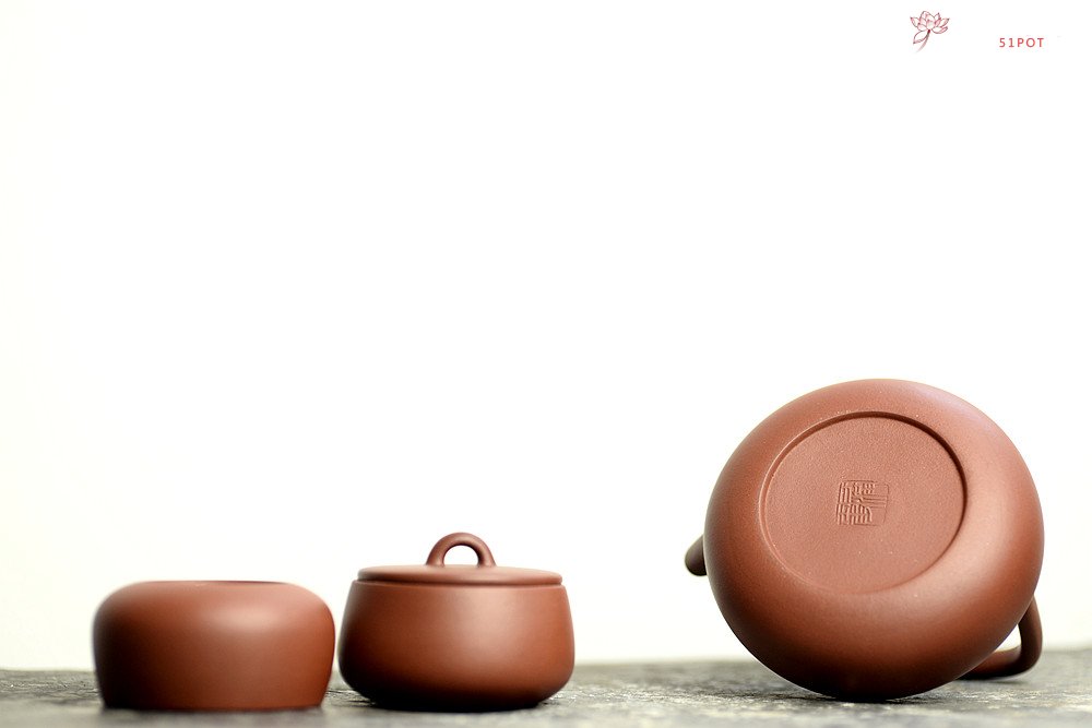 紫砂壶图片：于洪霞丙申春全手作品 清爽秀气 做工精致 提香套组 - 宜兴紫砂壶网