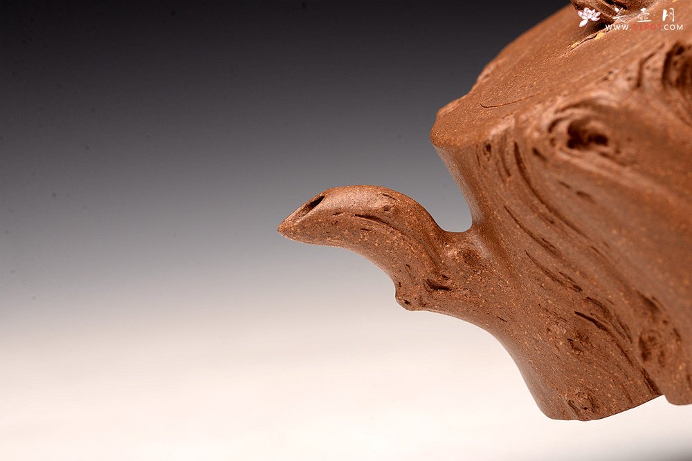 紫砂壶图片：林月长丙申夏全手原创精品 肌理丰富 紫砂新风 学院派 逸林 - 宜兴紫砂壶网