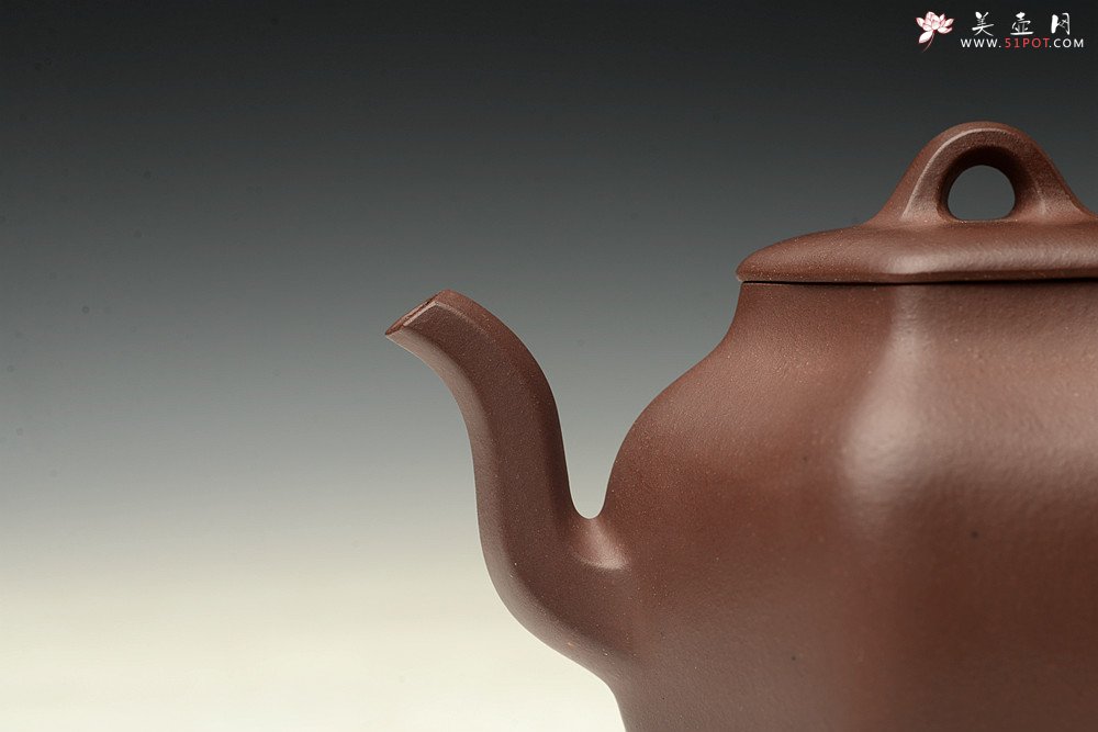 紫砂壶图片：于洪跃丙申夏全手新作 古拙耐品 端庄文气 六方古韵 - 宜兴紫砂壶网