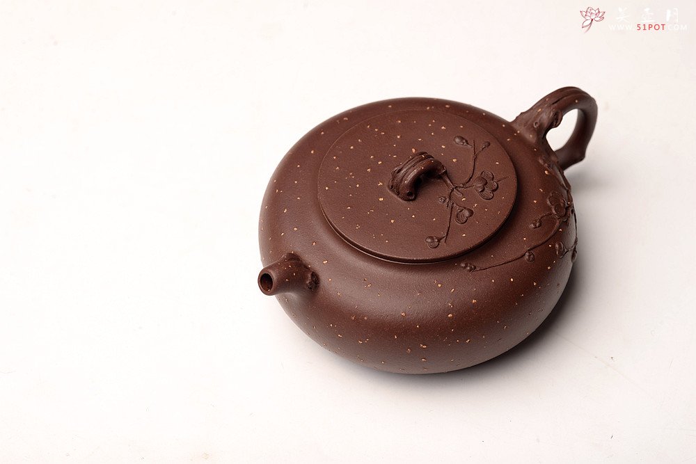 紫砂壶图片：潘丹初丙申夏全手作品~ 温文尔雅 踏雪寻梅 灵秀之作 雪中情 - 宜兴紫砂壶网
