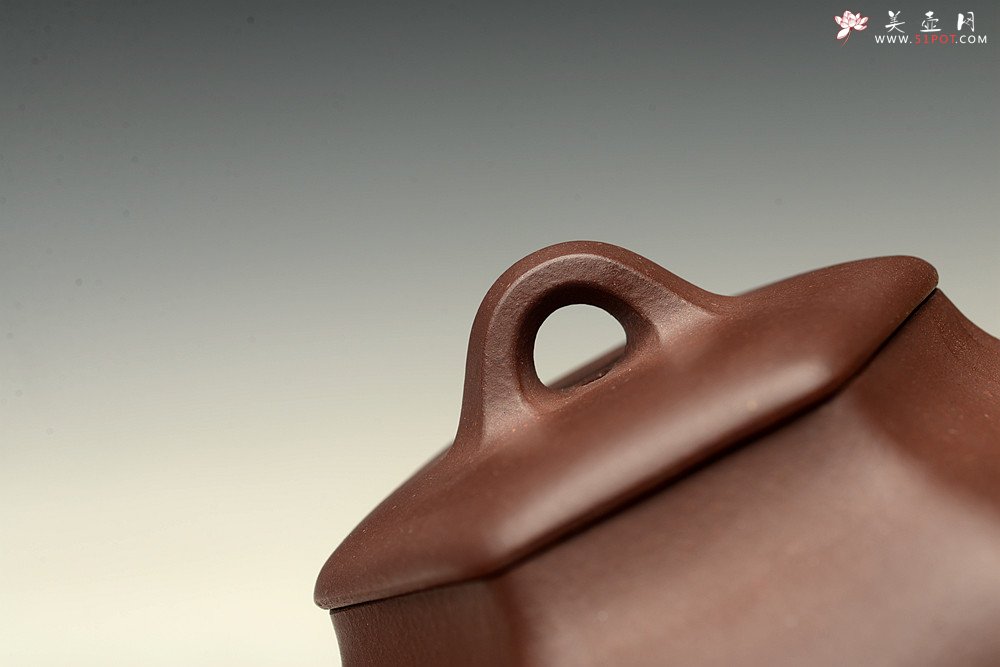 紫砂壶图片：于洪跃丙申夏全手新作 古拙耐品 端庄文气 六方古韵 - 宜兴紫砂壶网