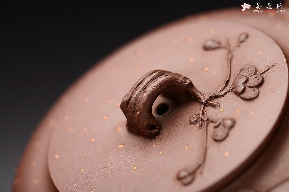 紫砂壶图片：潘丹初丙申夏全手作品~ 温文尔雅 踏雪寻梅 灵秀之作 雪中情 - 宜兴紫砂壶网