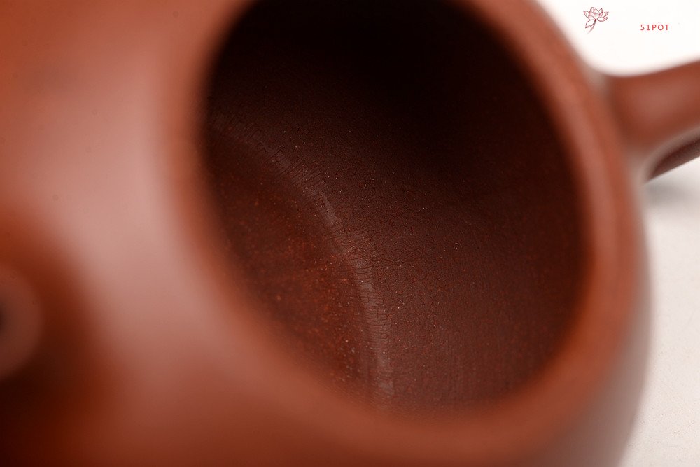 紫砂壶图片：美壶特惠 路达作品 全手文旦 一树装饰 圆润饱满 实用耐品 - 宜兴紫砂壶网